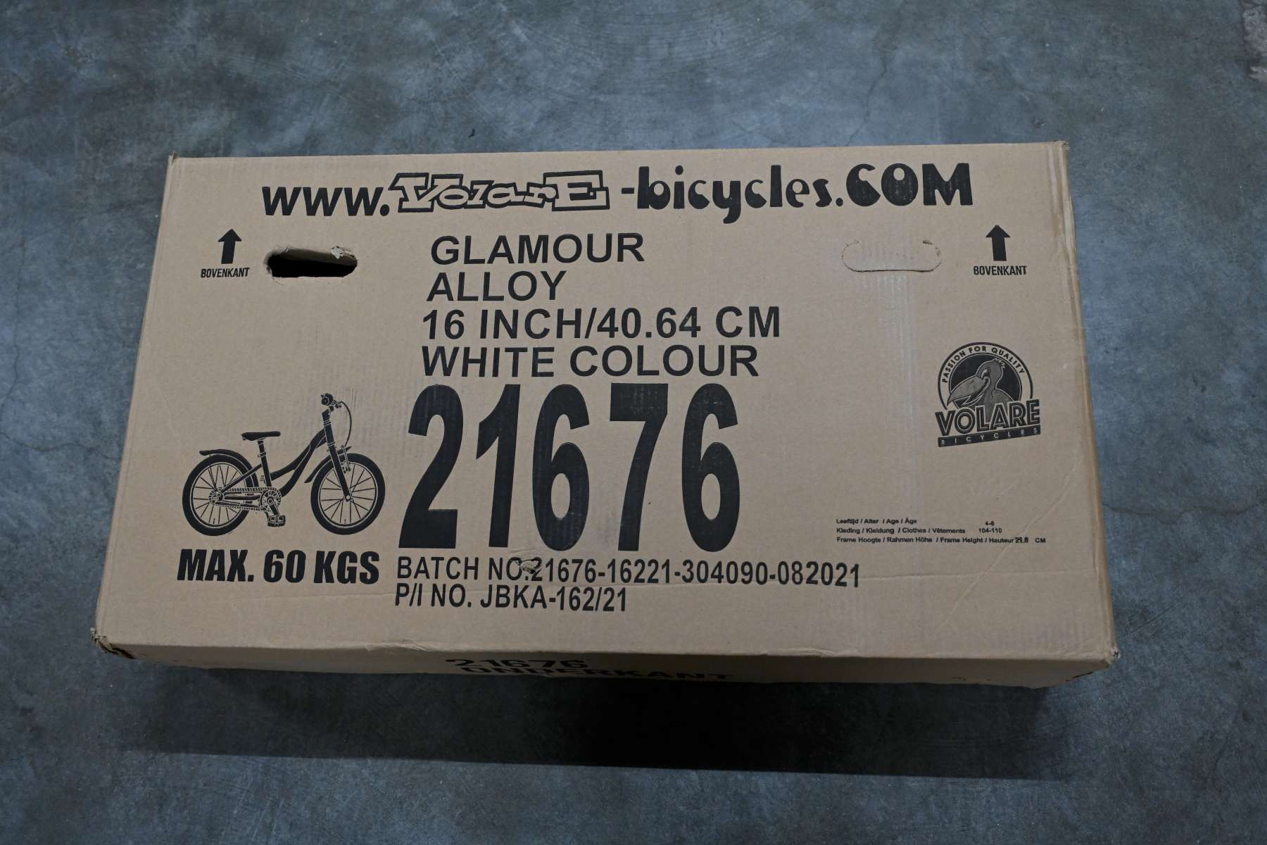 Volare Glamour Kinderfiets - Prime Collection - Afbeelding 15