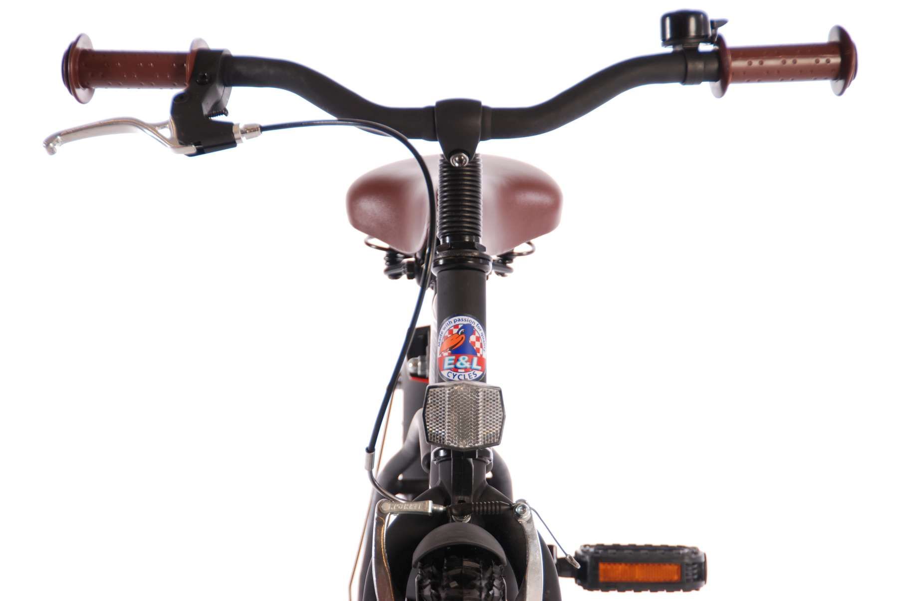 Volare Black Cruiser Kinderfiets - 95% afgemonteerd - Afbeelding 3