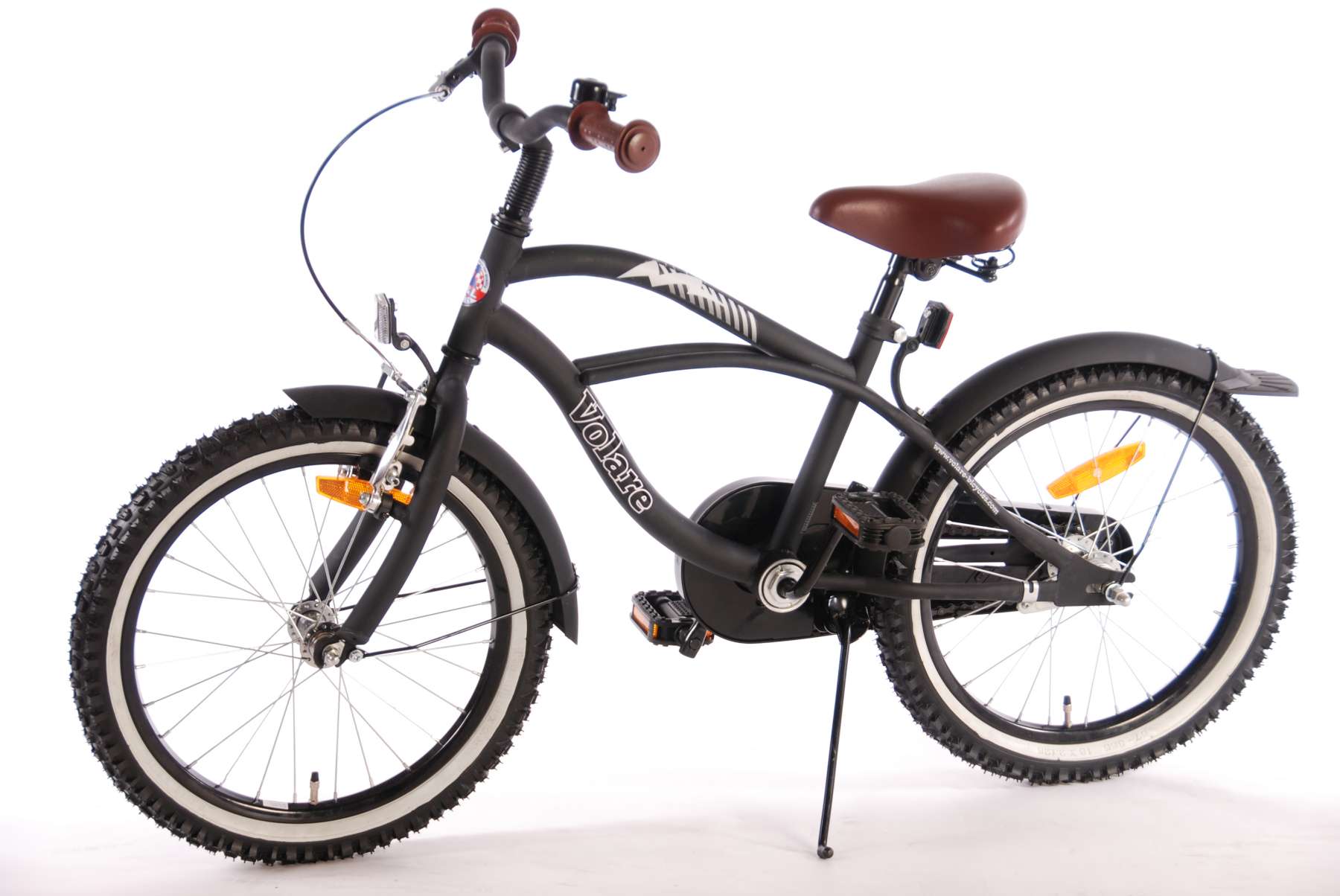 Volare Black Cruiser Kinderfiets - 95% afgemonteerd - Afbeelding 2