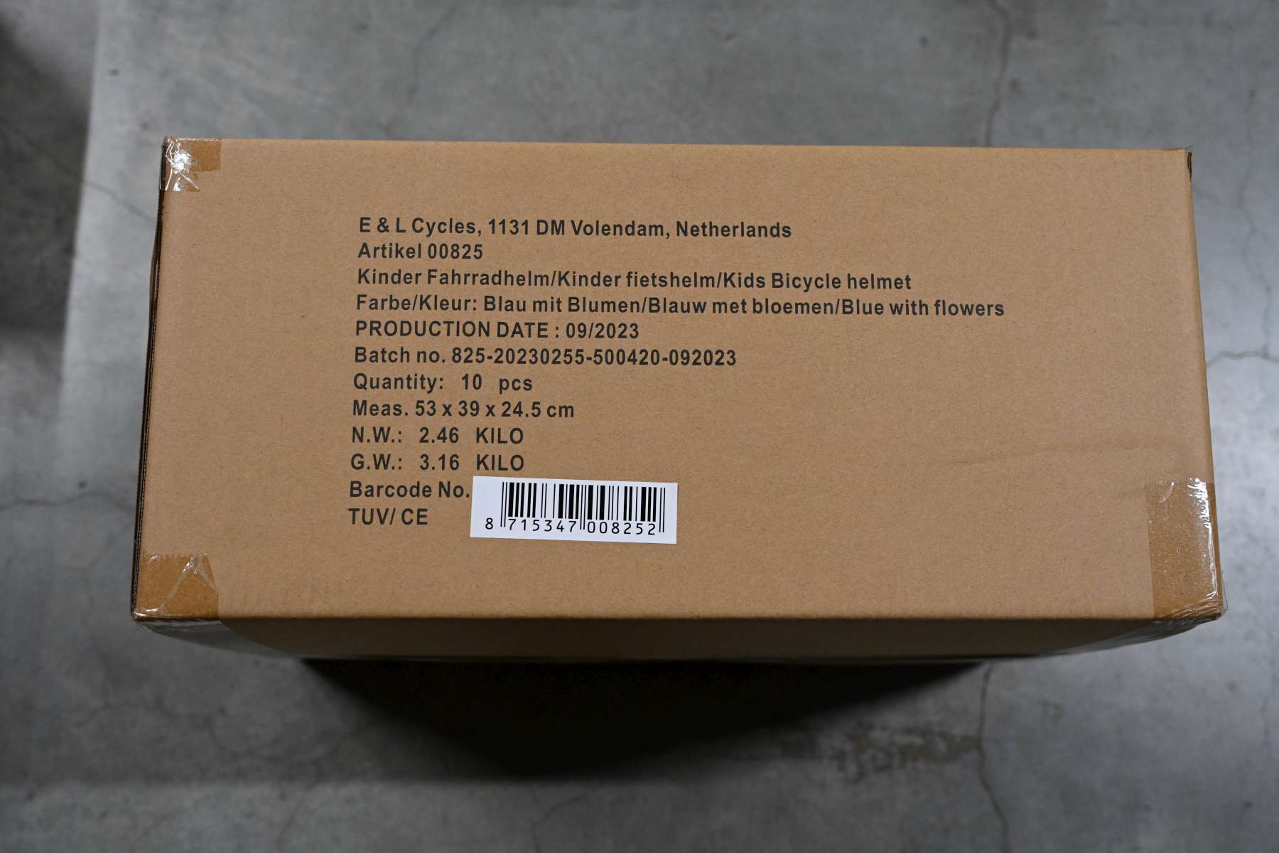 Volare Kinder Fietshelm - XS - Blauw Roze Bloemetjes - 47-51 cm - extra klein model - Afbeelding 7