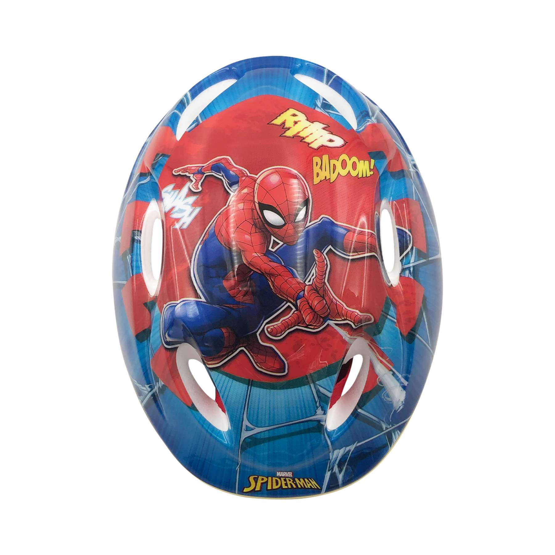 Marvel Spiderman Fietshelm - Blauw Rood - 51 - 55 cm - Afbeelding 4