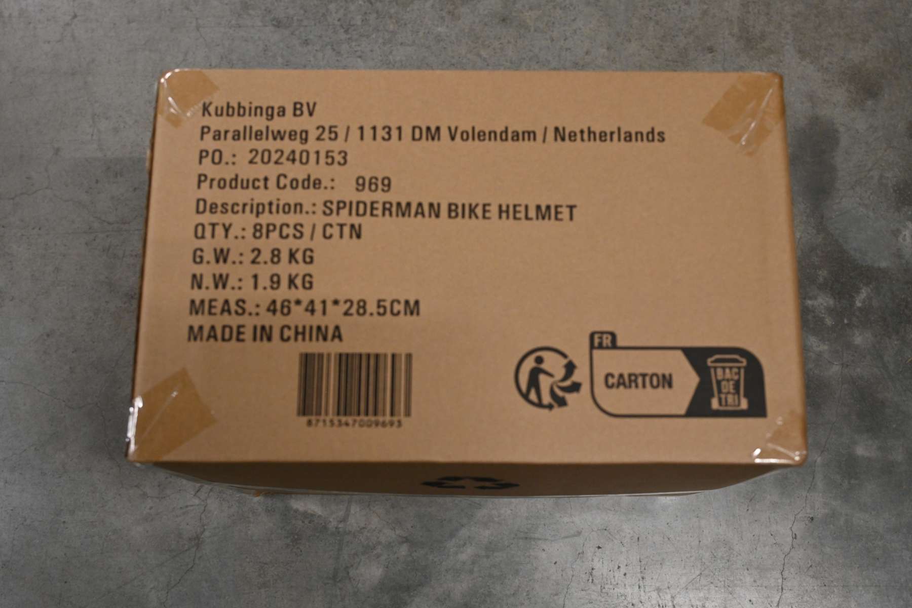 Marvel Spiderman Fietshelm - Blauw Rood - 51 - 55 cm - Afbeelding 7