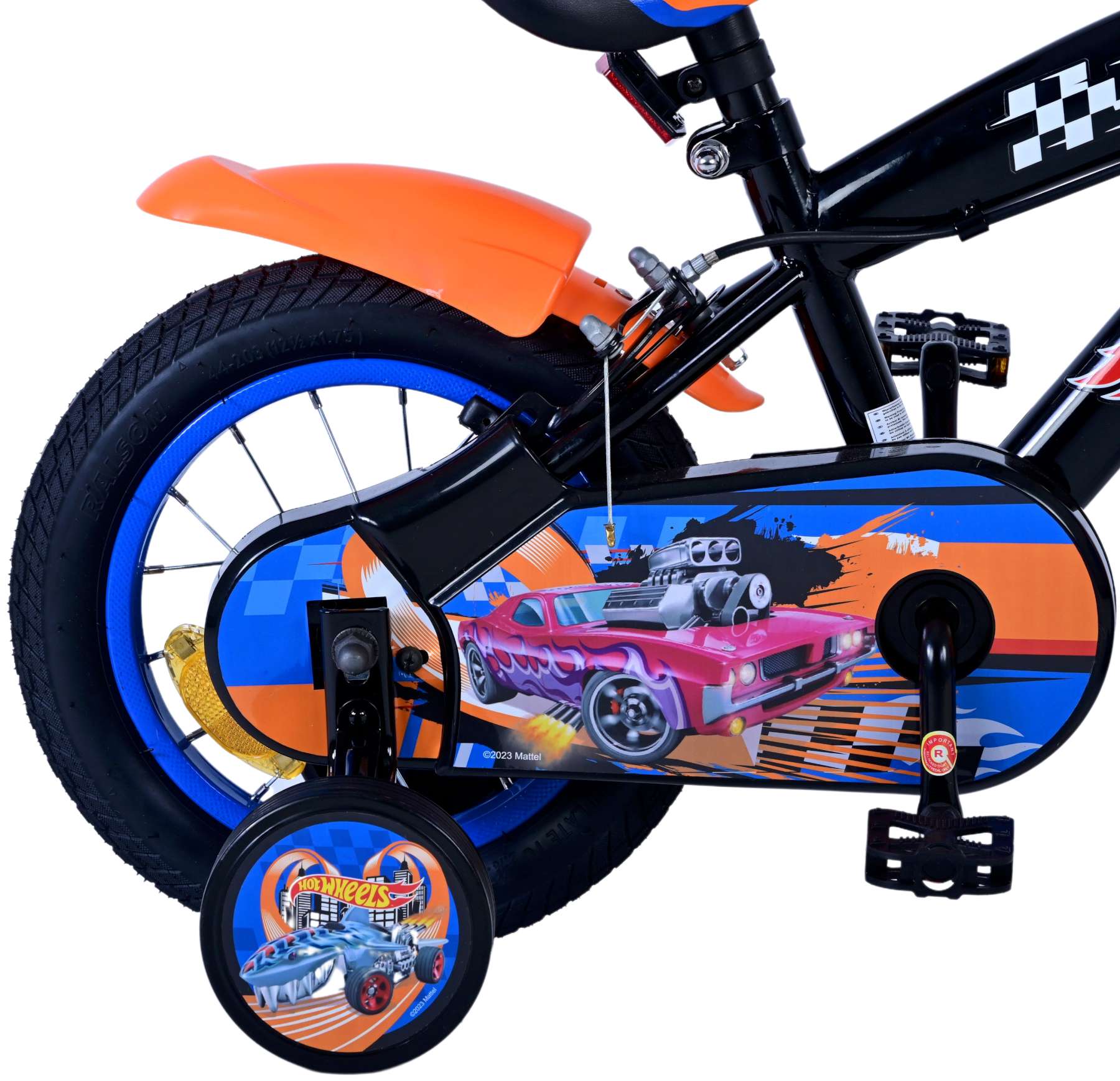 Hot Wheels Kinderfiets - Twee handremmen - Afbeelding 2