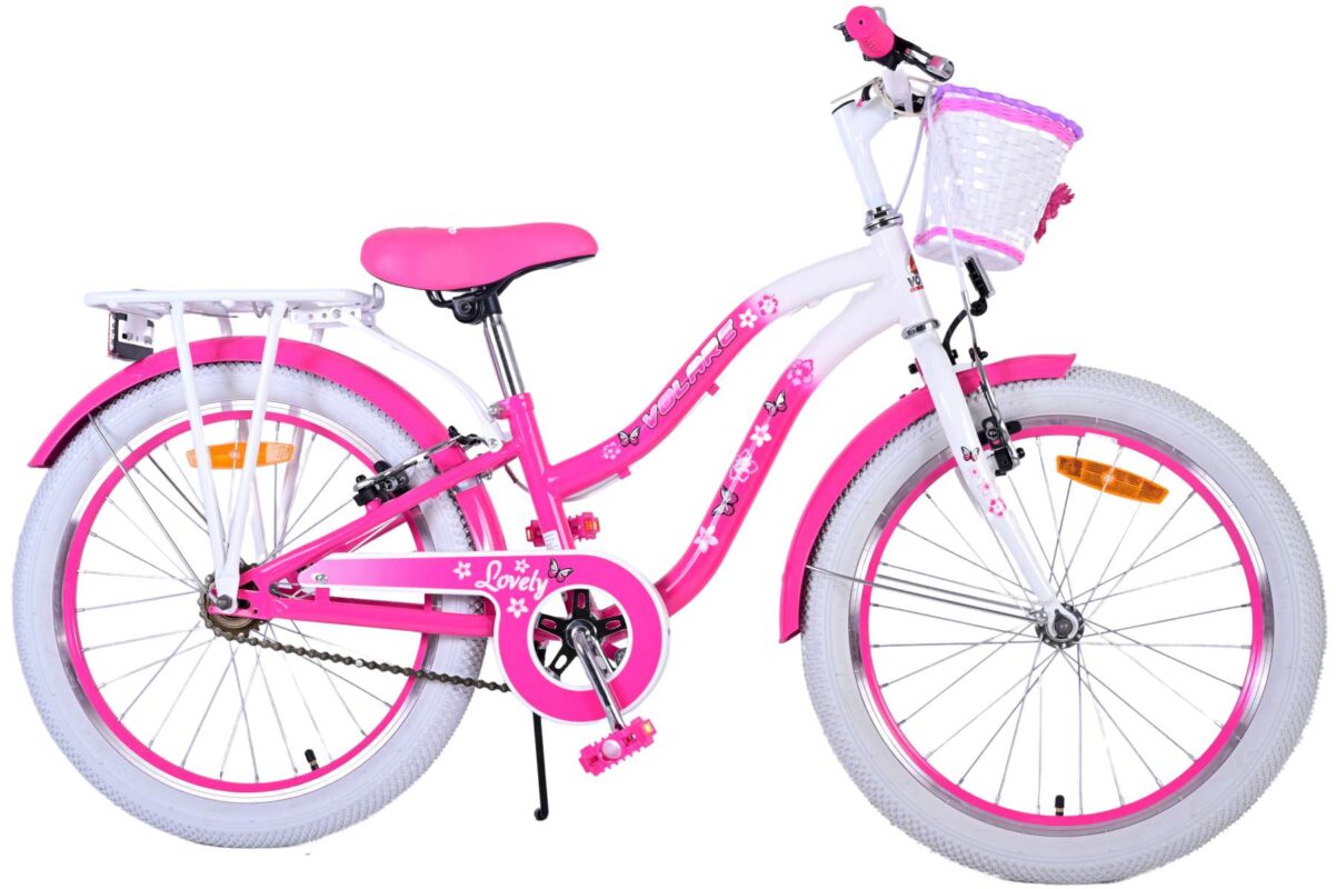 Volare Lovely Kinderfiets - Twee handremmen