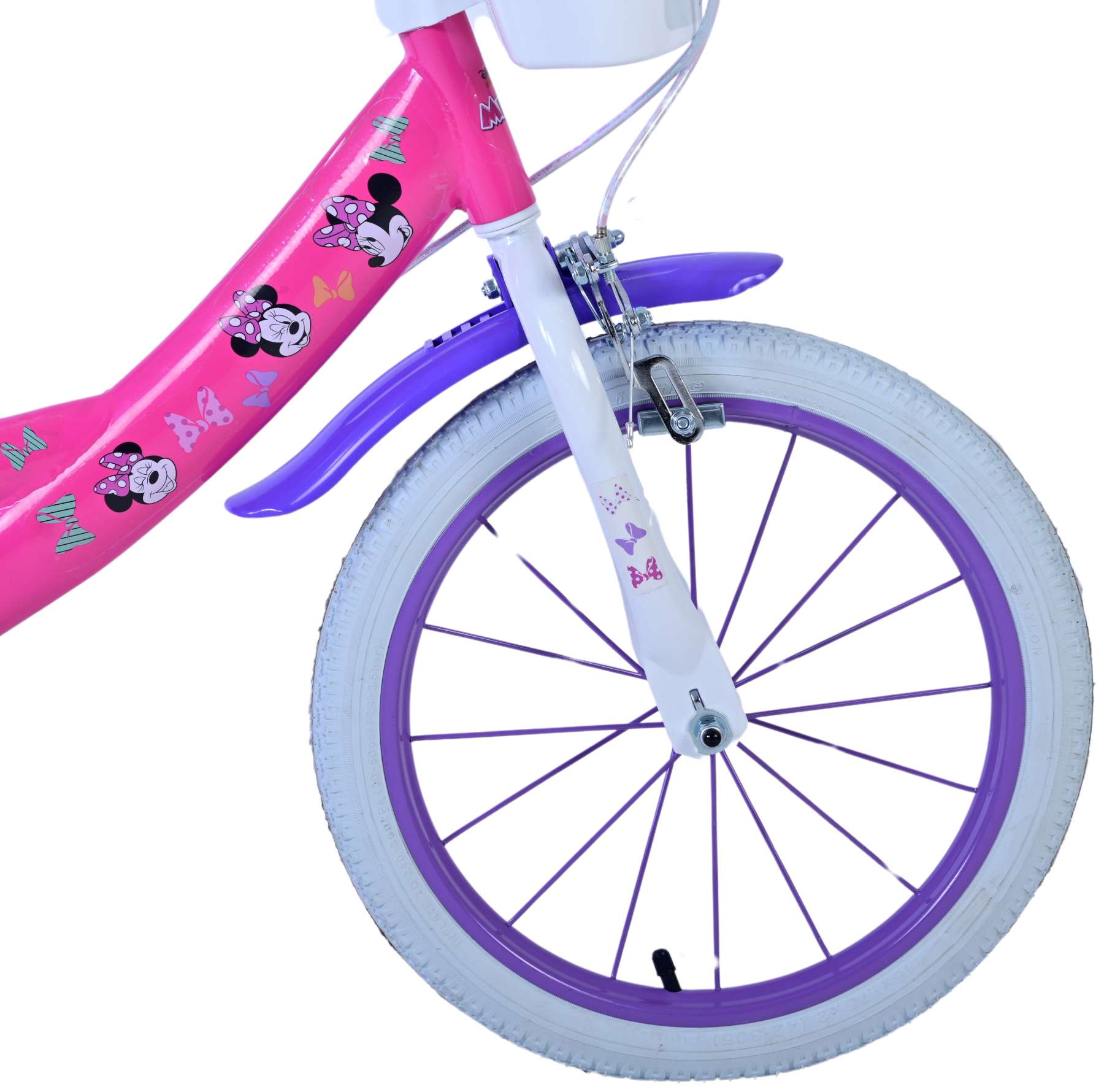 Minnie Cutest Ever! Kinderfiets - Twee handremmen - Afbeelding 3