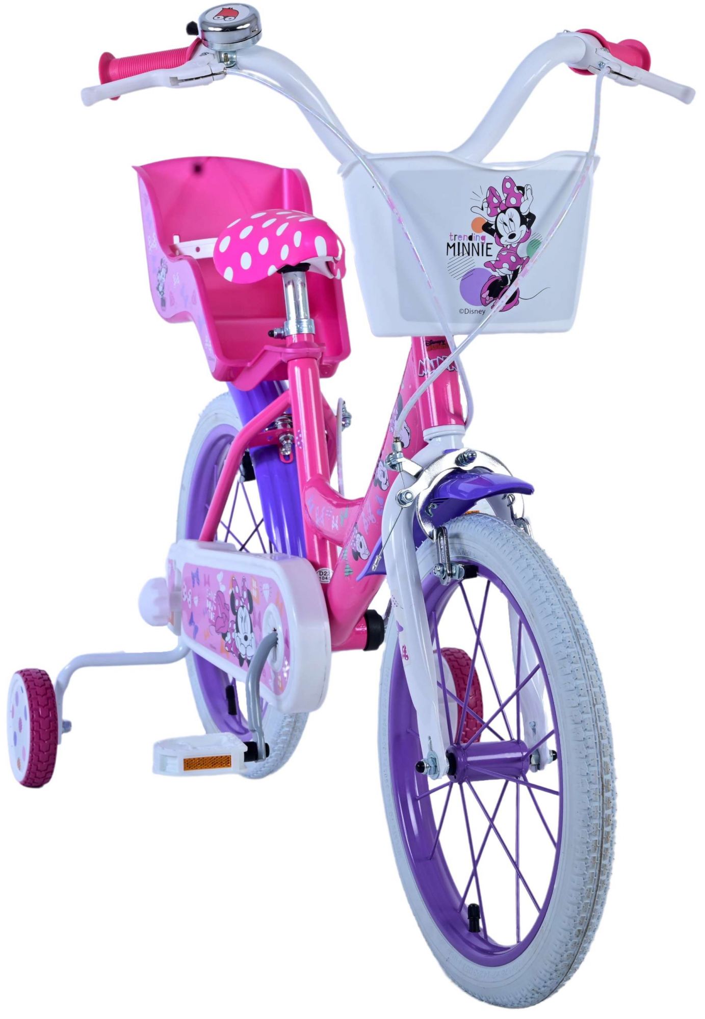 Minnie Cutest Ever! Kinderfiets - Twee handremmen - Afbeelding 5