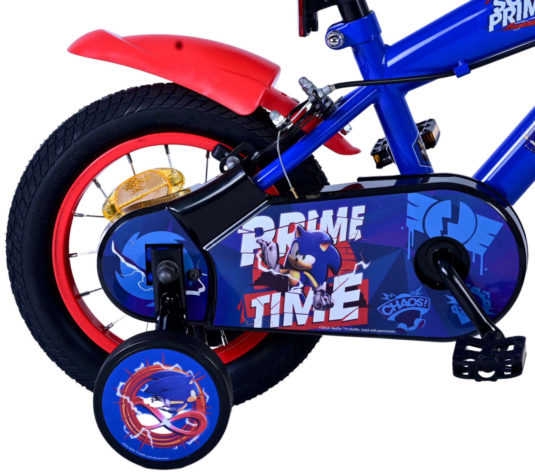 Sonic Prime Kinderfiets - Twee handremmen - Afbeelding 2