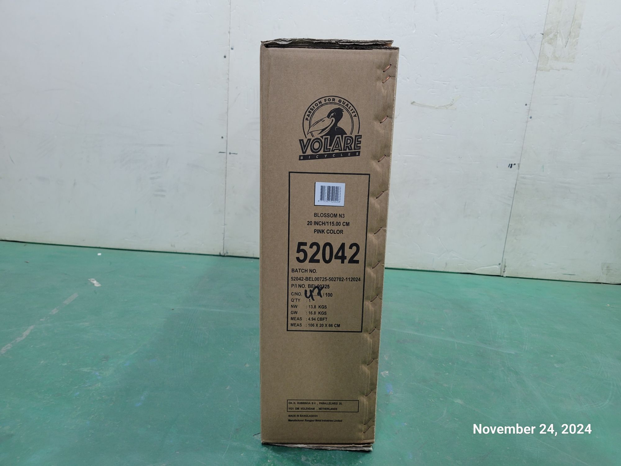 Volare Blossom Kinderfiets - Nexus 3 versnellingen - Afbeelding 13