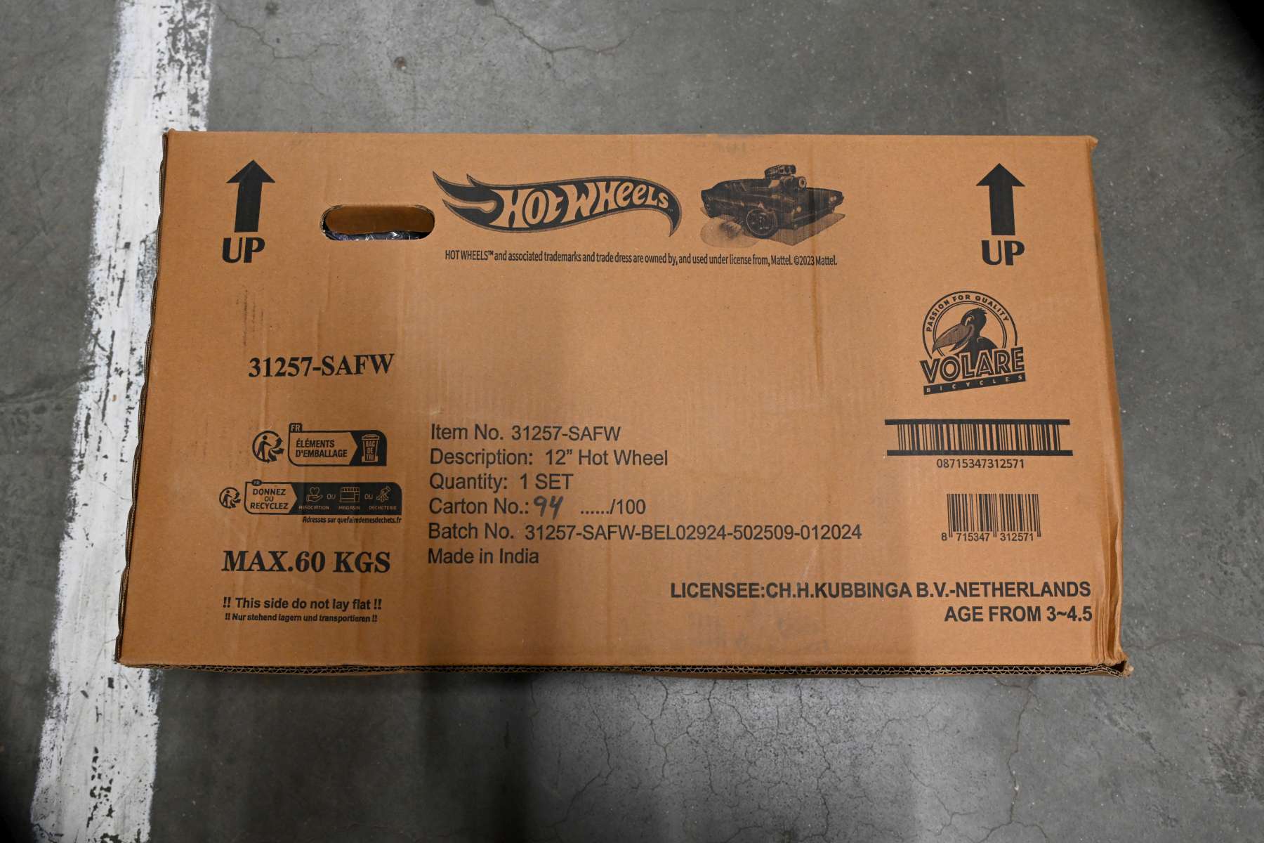 Hot Wheels Kinderfiets - Twee handremmen - Afbeelding 26