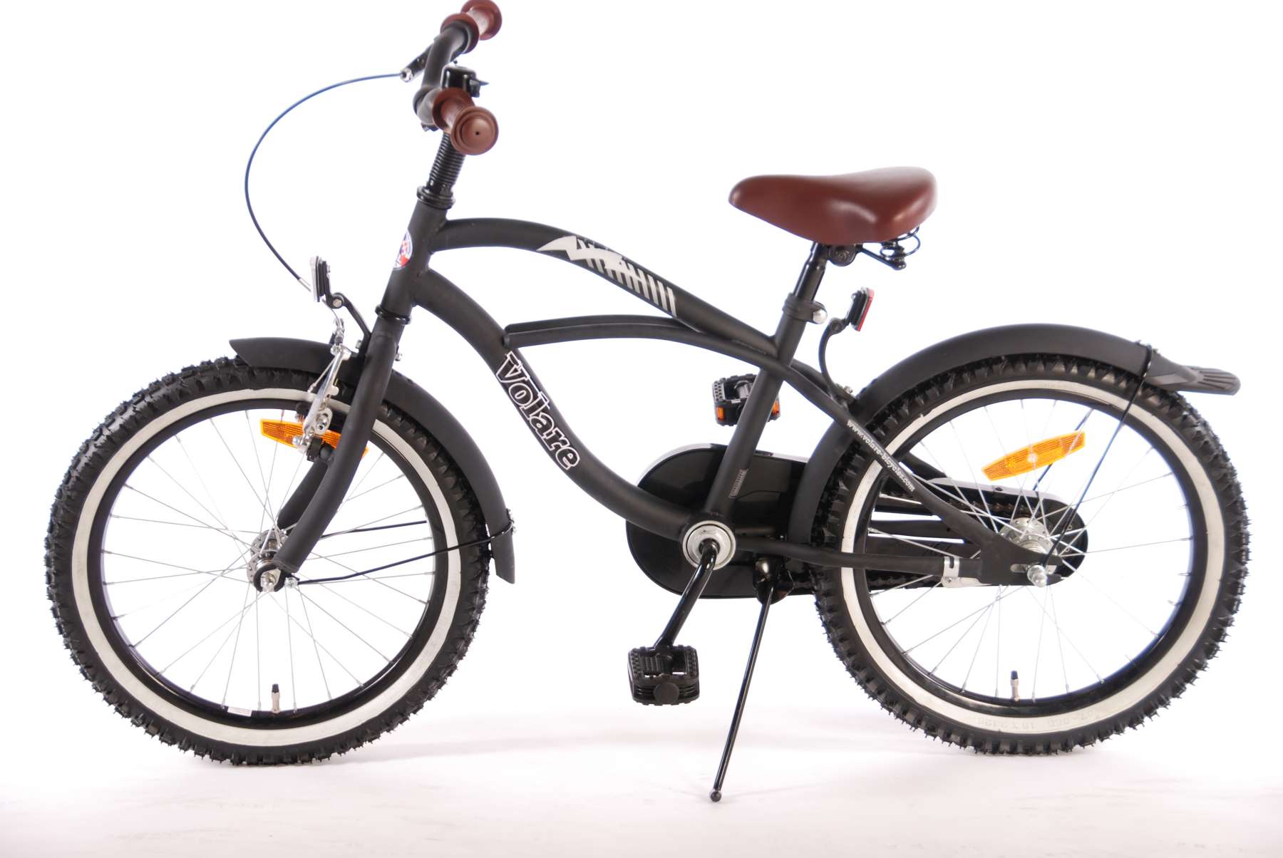 Volare Black Cruiser Kinderfiets - 95% afgemonteerd - Afbeelding 25