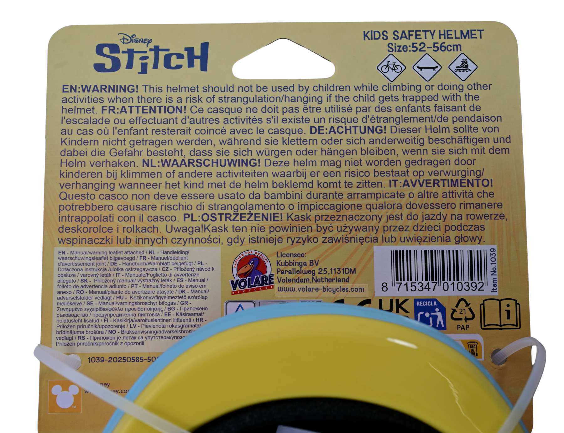 Disney Mickey Fietshelm - Afbeelding 224