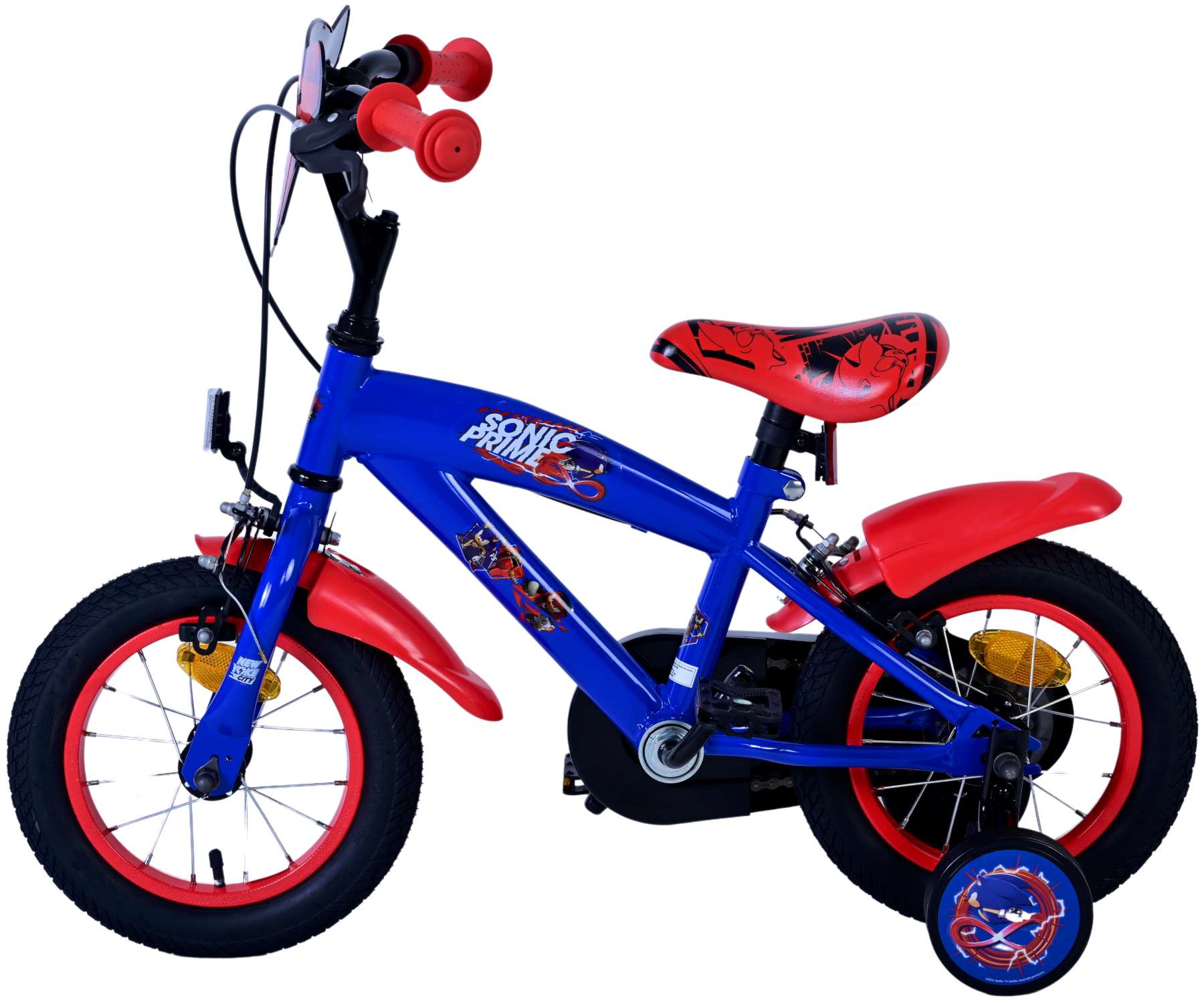 Sonic Prime Kinderfiets - Twee handremmen - Afbeelding 21