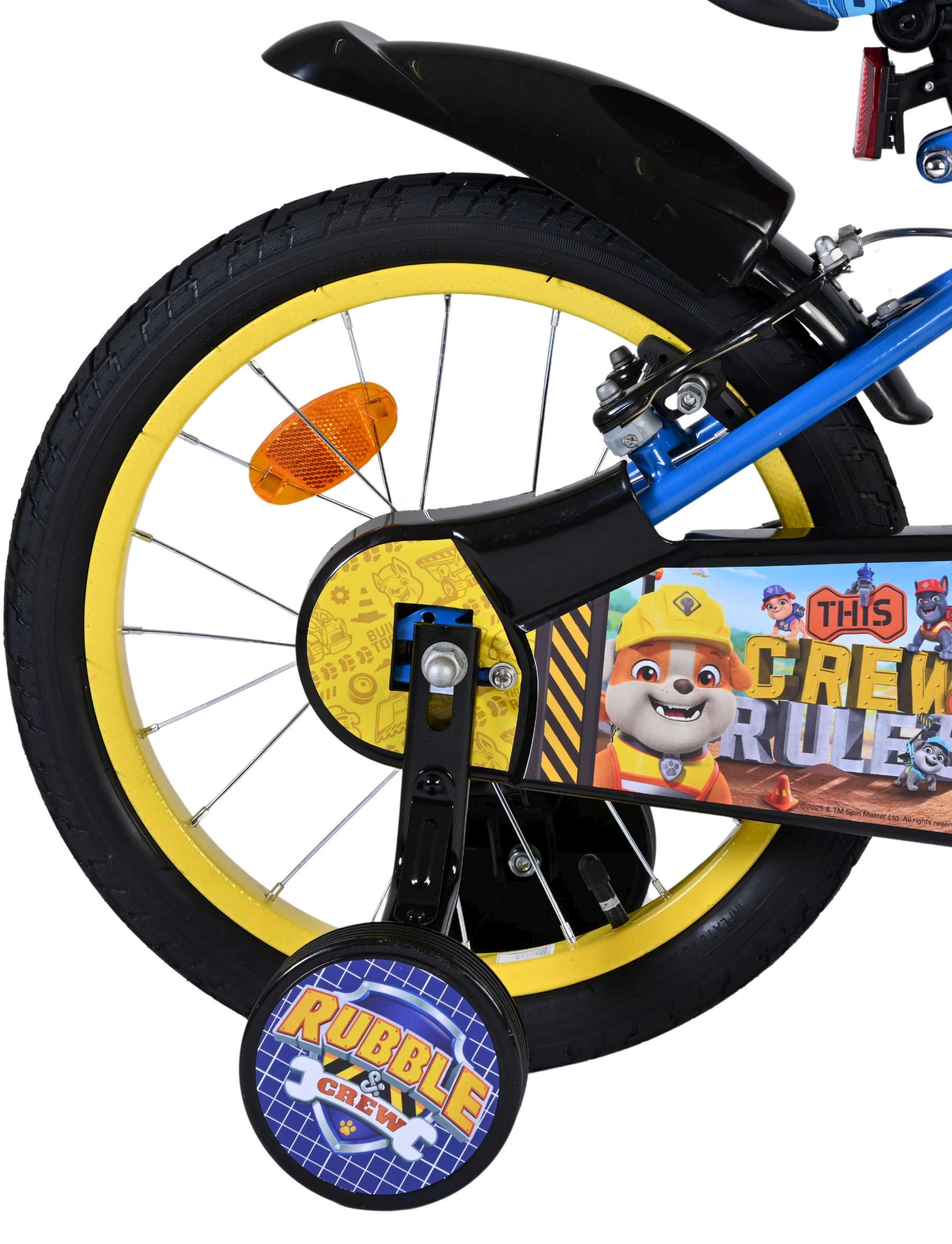 Rubble & Crew Kinderfiets - Twee handremmen - Afbeelding 2