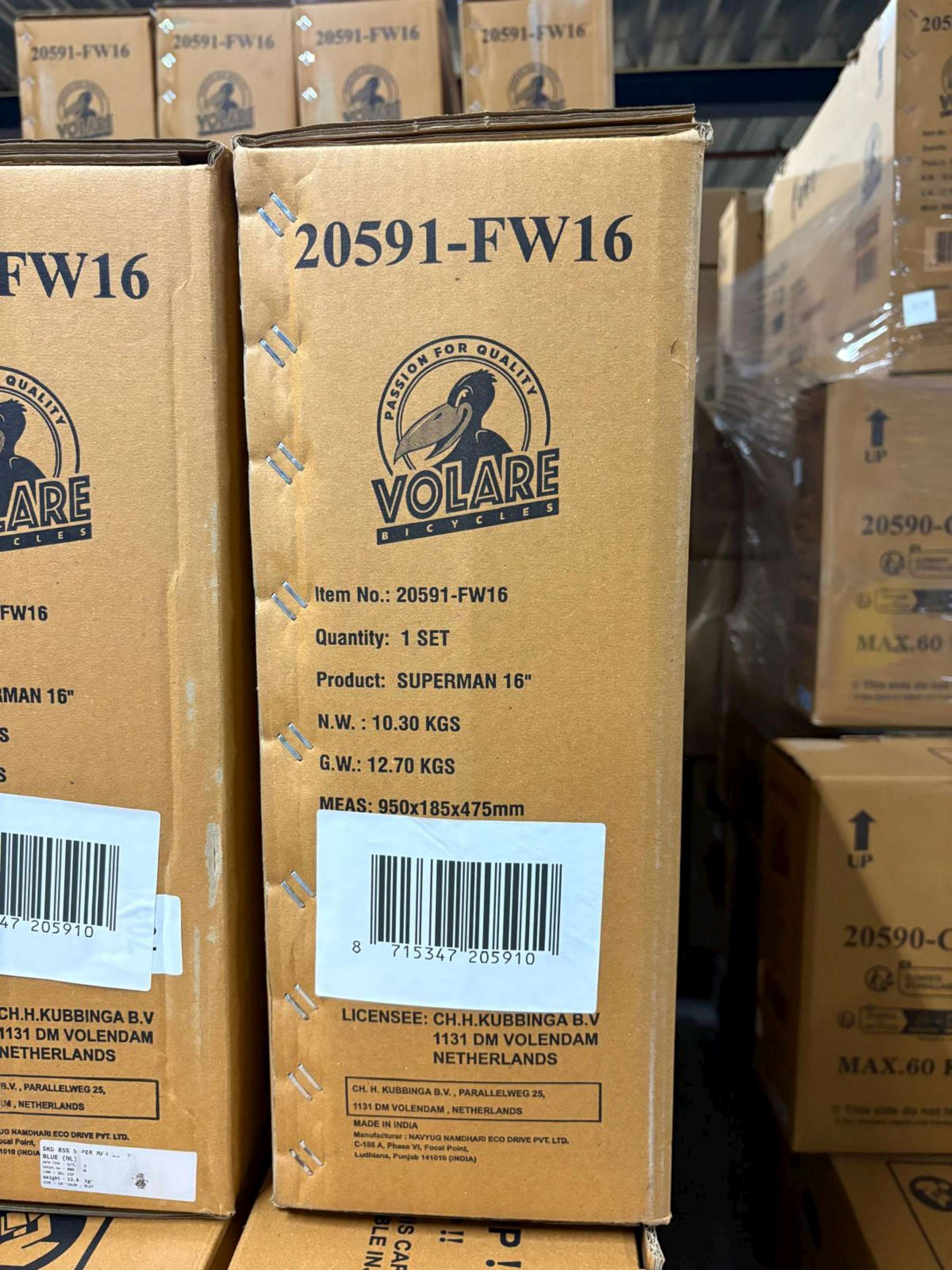 Superman Kinderfiets - Twee handremmen - Afbeelding 11