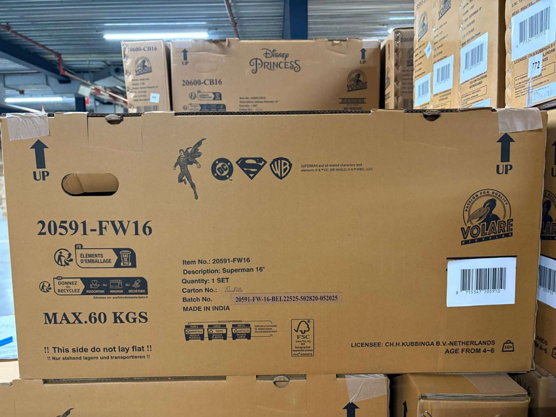 Superman Kinderfiets - Twee handremmen - Afbeelding 13