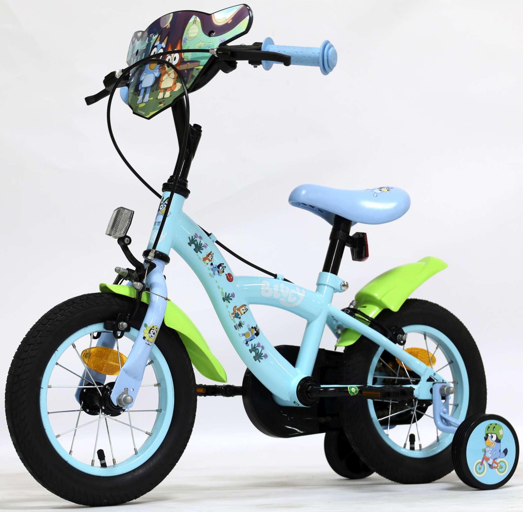 Bluey Kinderfiets 12 inch - Twee handremmen - Afbeelding 4