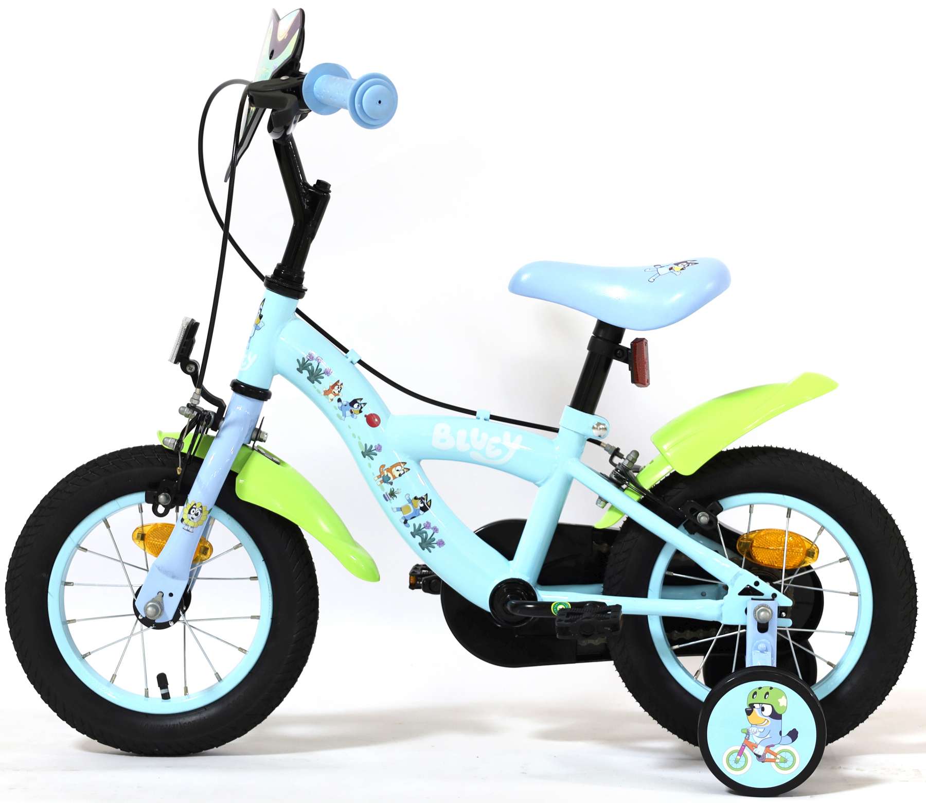 Bluey Kinderfiets 12 inch - Twee handremmen - Afbeelding 5