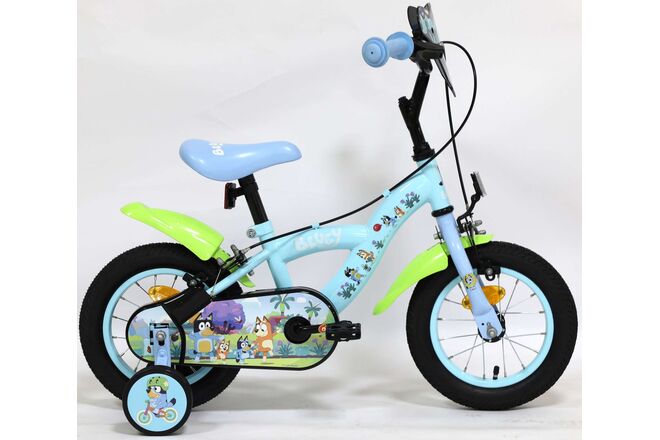 Bluey Kinderfiets 12 inch - Twee handremmen