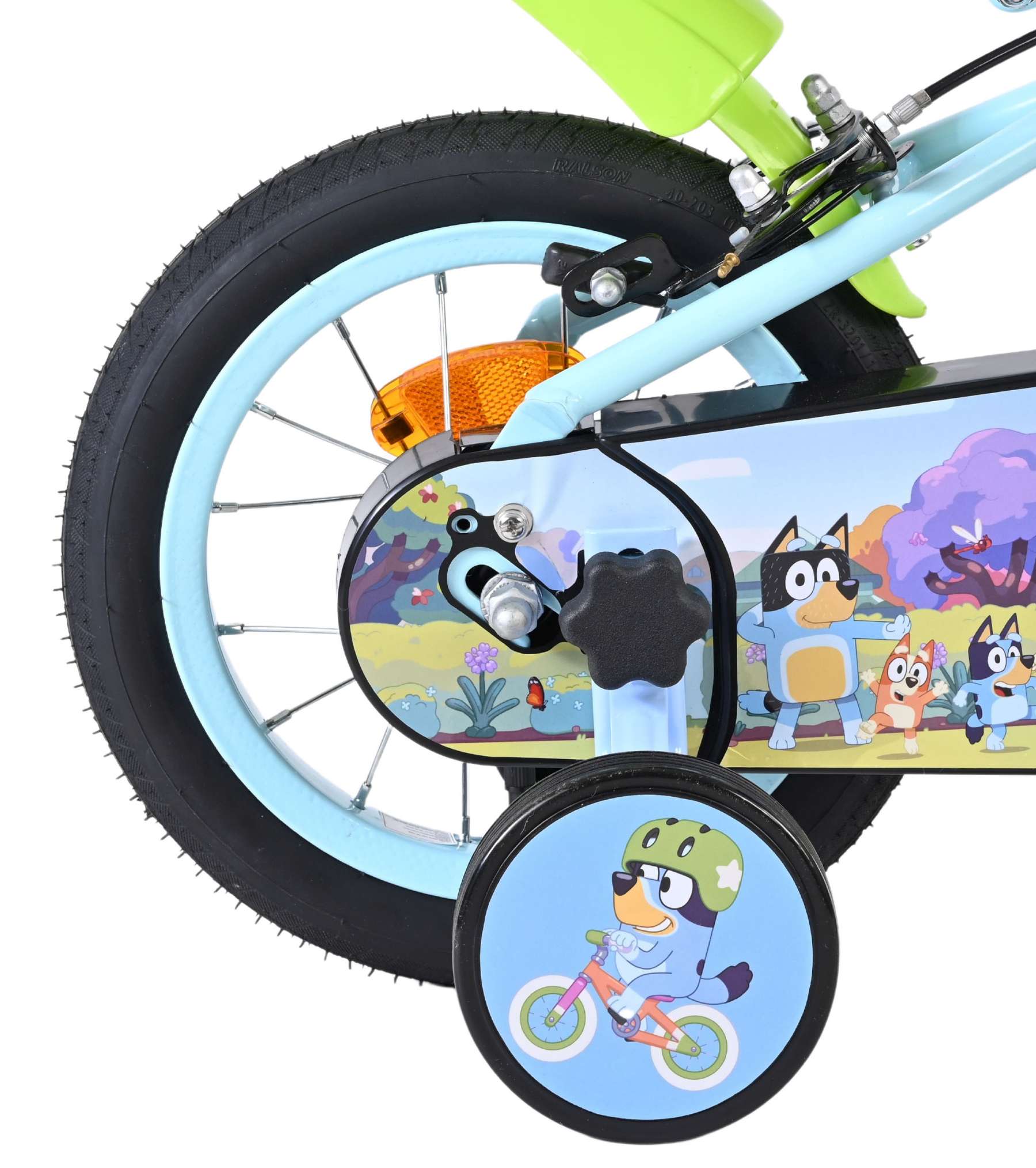 Bluey Kinderfiets 12 inch - Twee handremmen - Afbeelding 7
