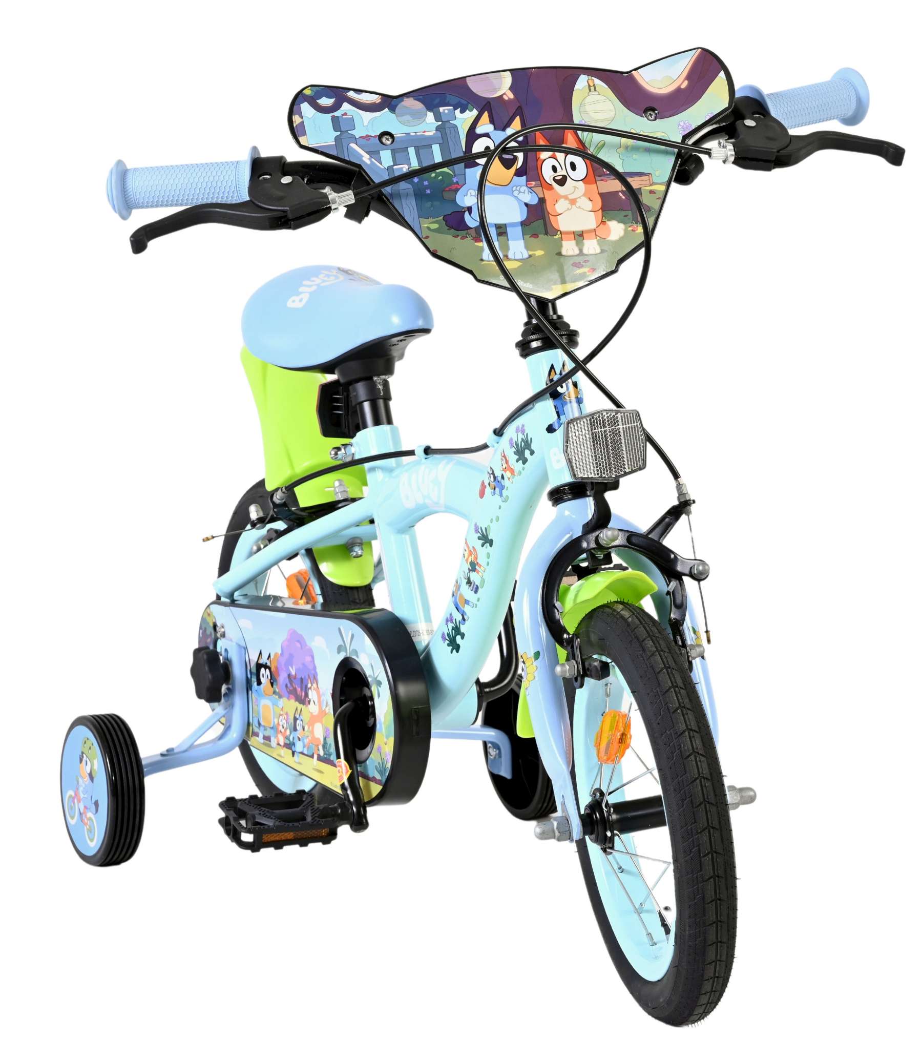 Bluey Kinderfiets 12 inch - Twee handremmen - Afbeelding 10