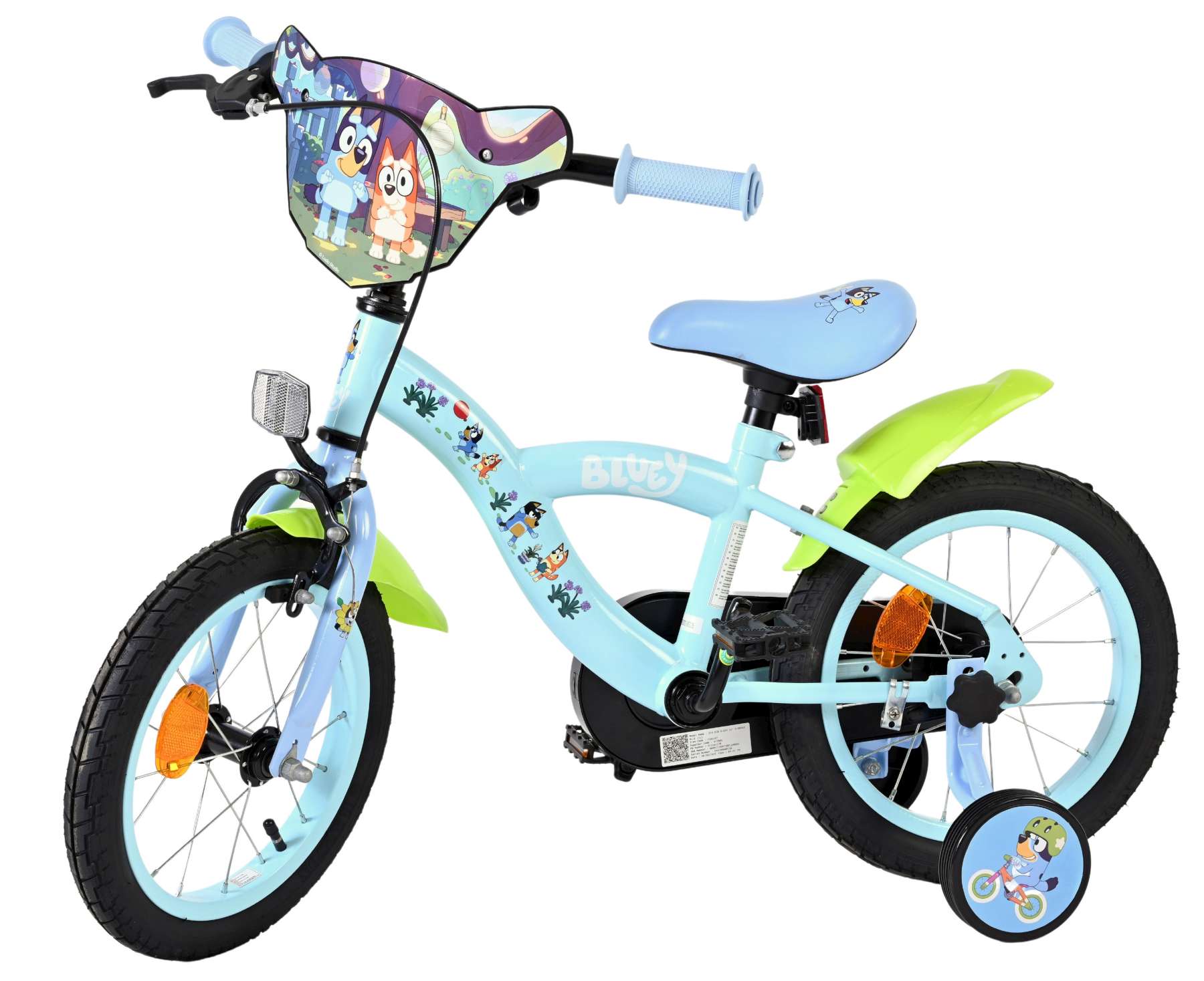 Bluey Kinderfiets - Lichtblauw - Afbeelding 8