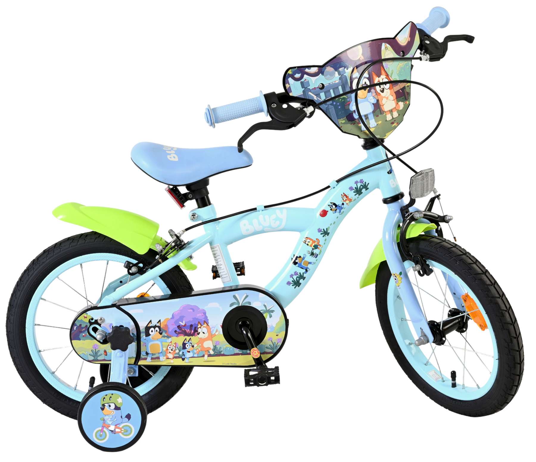 Bluey Kinderfiets - Twee handremmen - Afbeelding 10