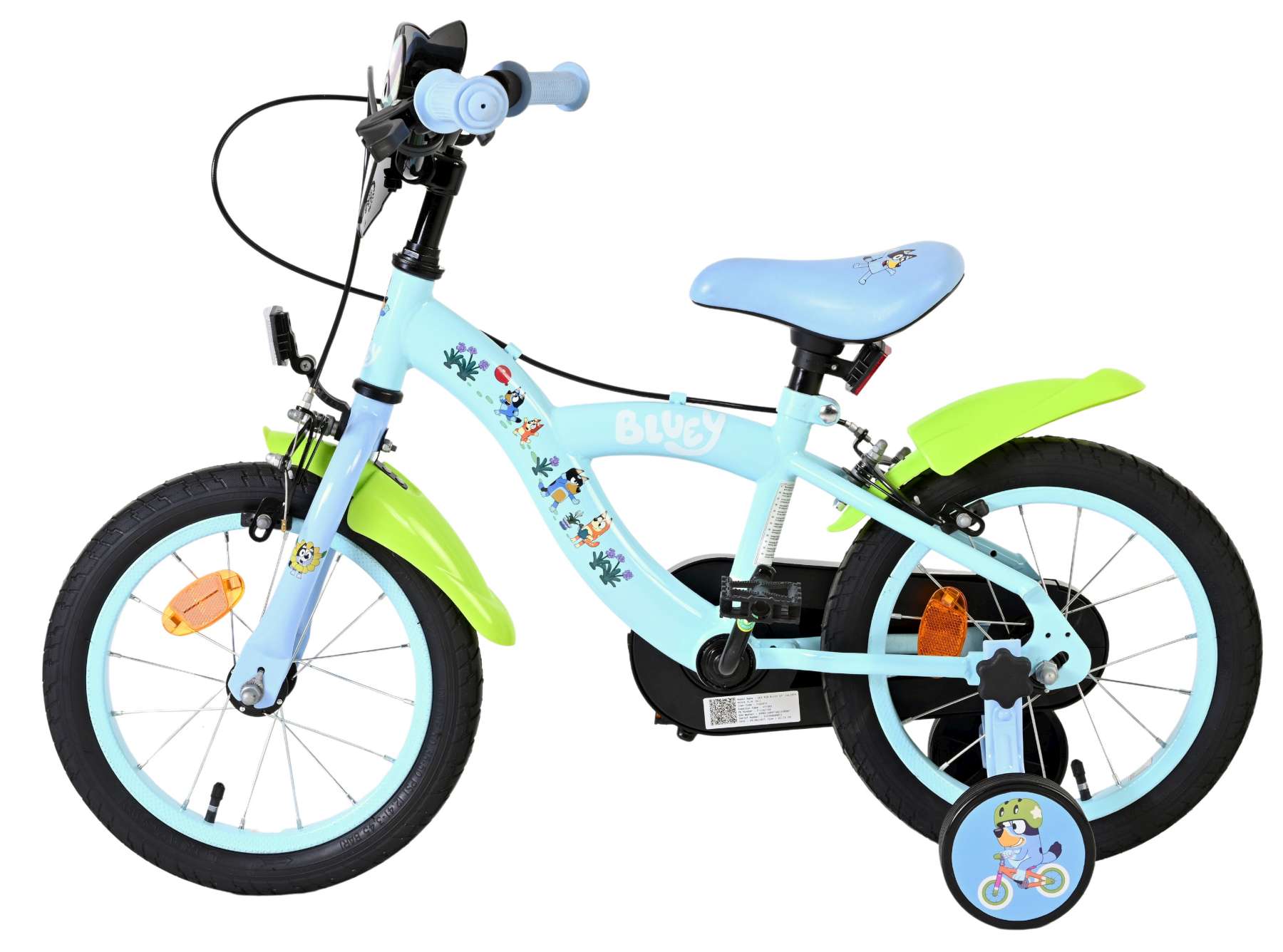 Bluey Kinderfiets - Twee handremmen - Afbeelding 7