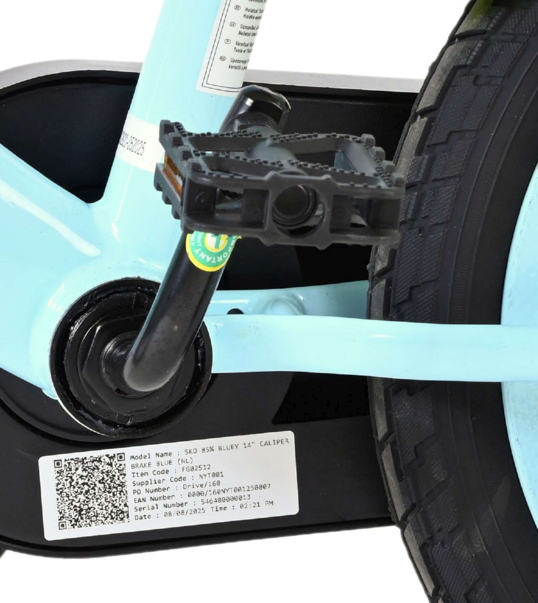 Bluey Kinderfiets - Twee handremmen - Afbeelding 9