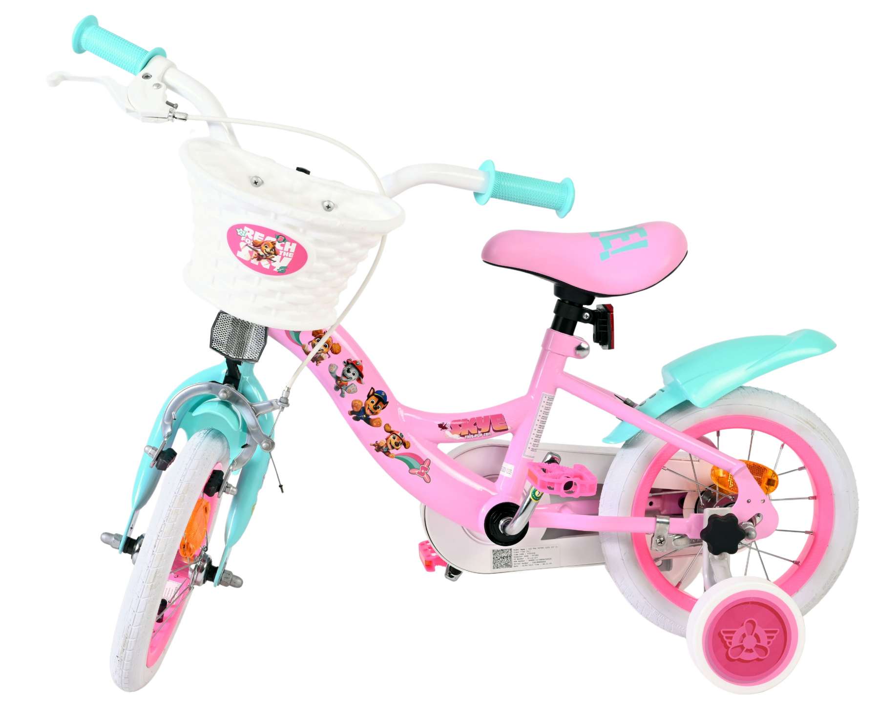 Paw Patrol Kinderfiets - Afbeelding 6