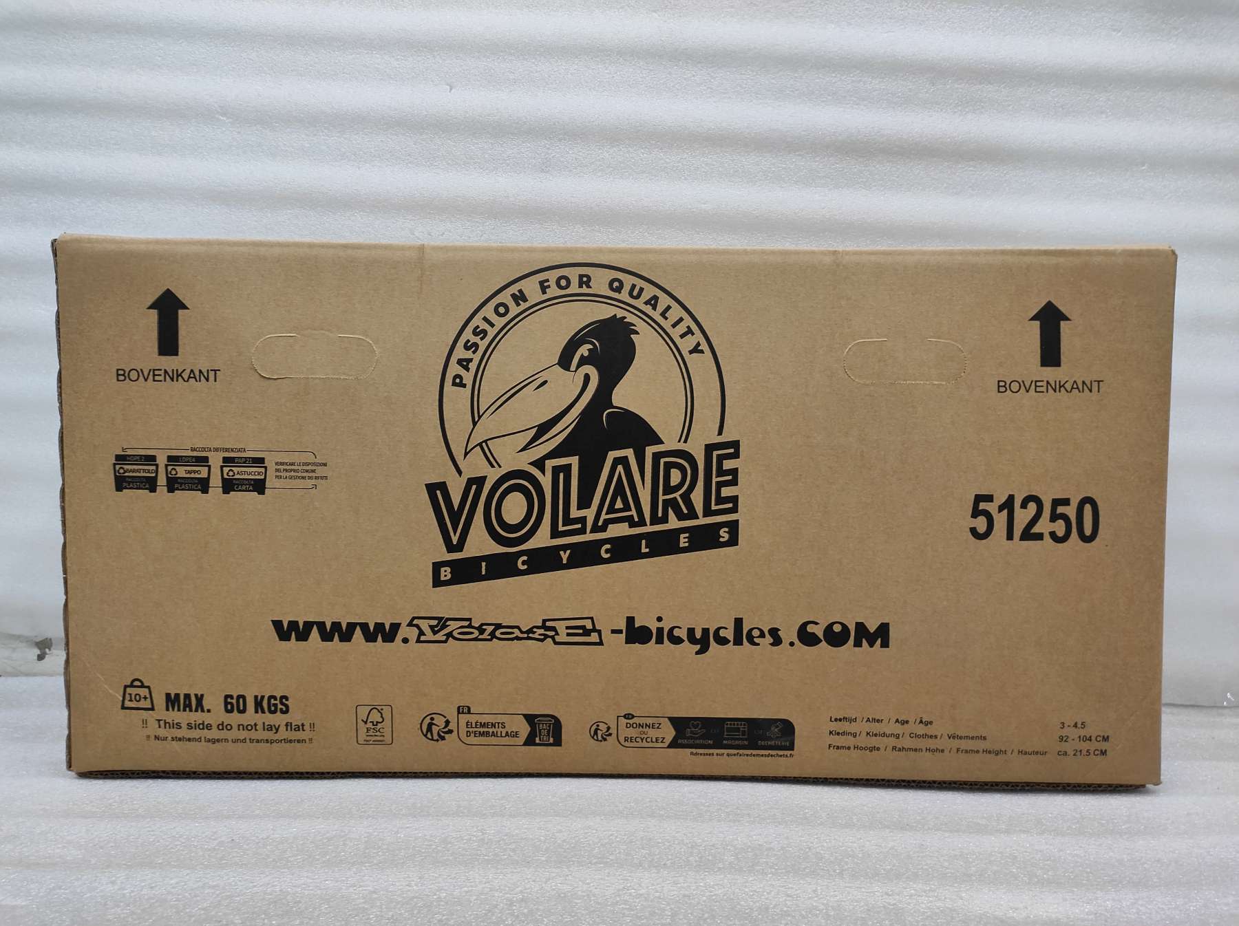 Volare Strike Kinderfiets - Twee Handremmen - Afbeelding 12