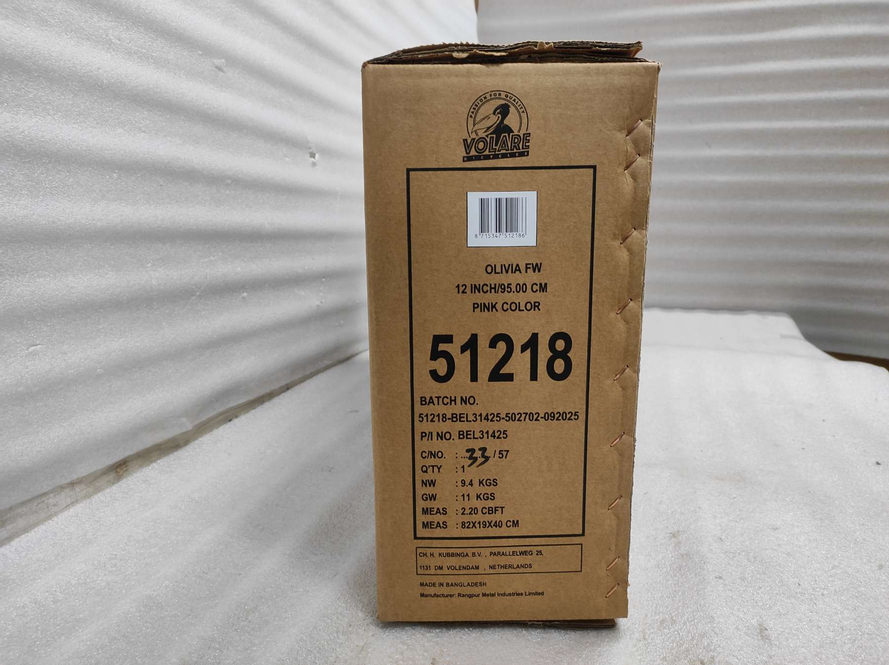 Volare Olivia Kinderfiets - Twee handremmen - Afbeelding 12