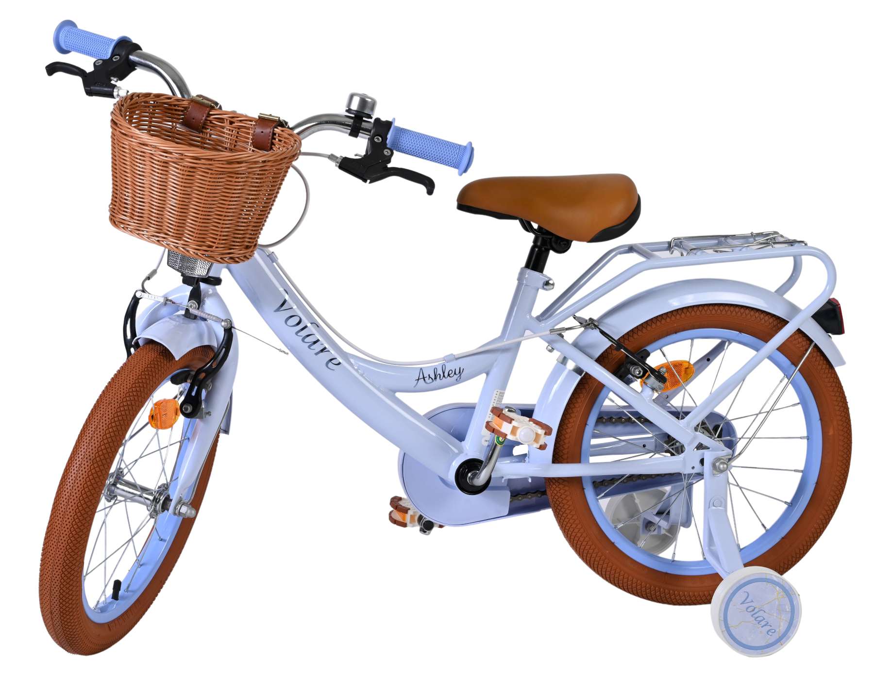 Volare Ashley Kinderfiets - Pastel - Twee Handremmen - Afbeelding 9