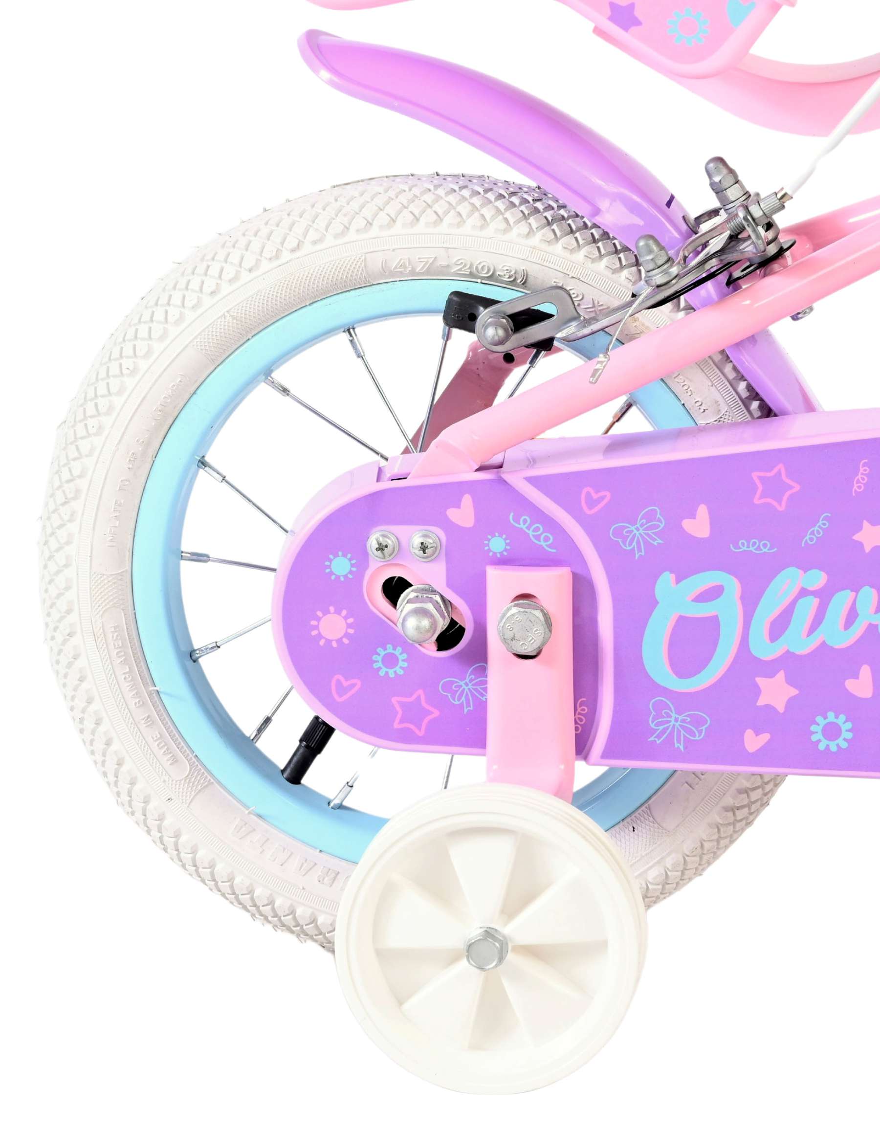 Volare Olivia Kinderfiets - Twee handremmen - Afbeelding 3