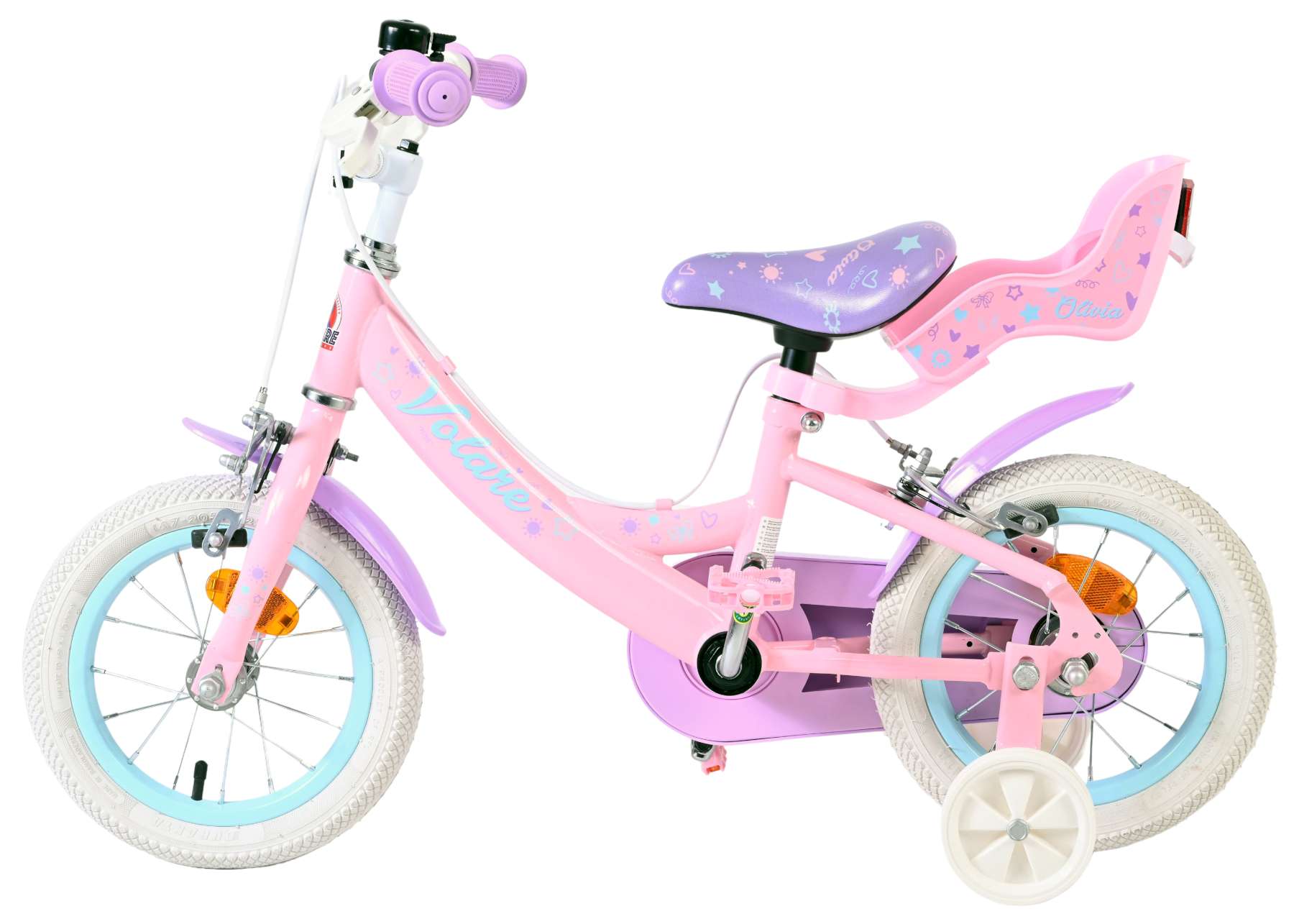 Volare Olivia Kinderfiets - Twee handremmen - Afbeelding 8