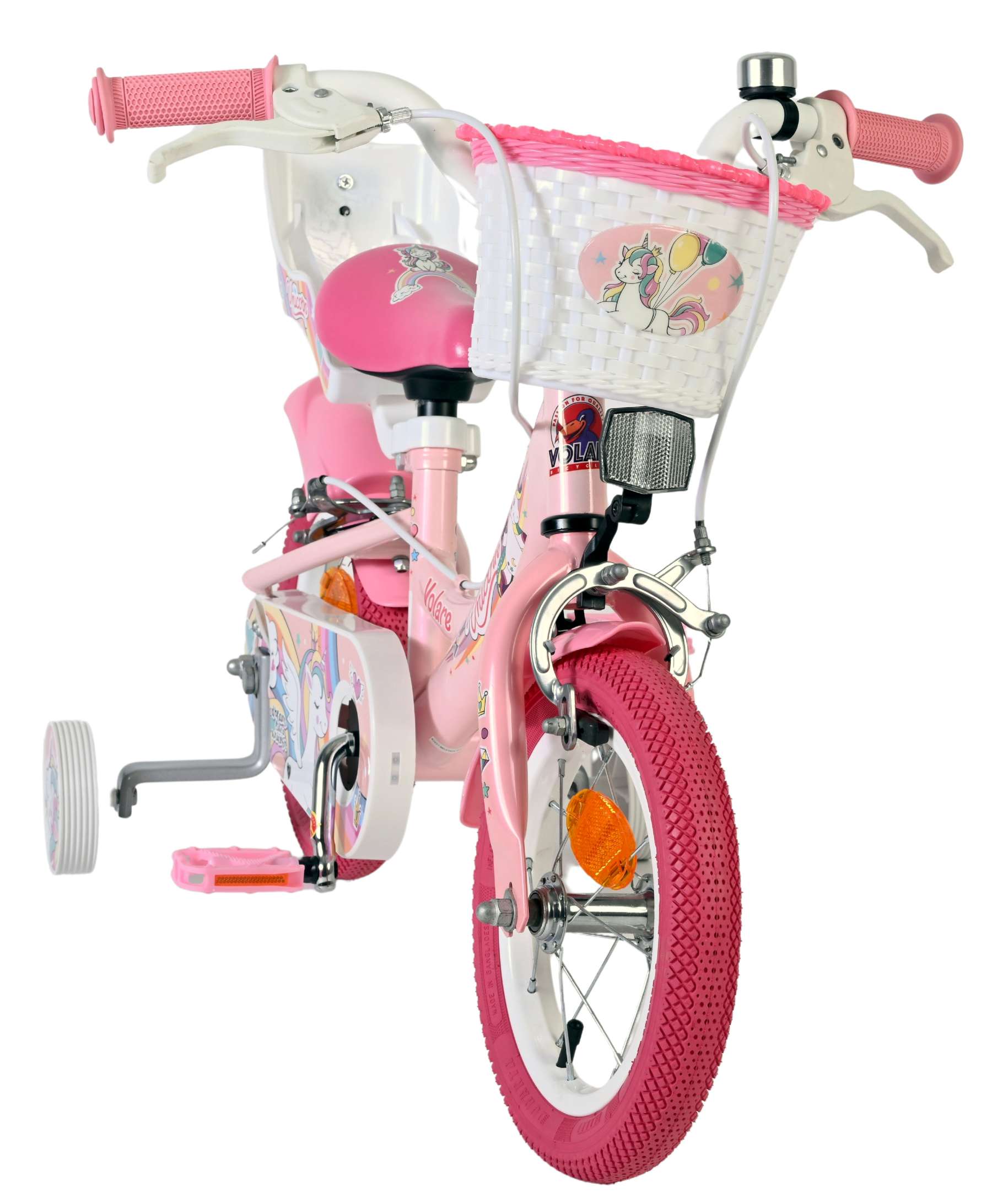 Volare Unicorn Kinderfiets - Twee handremmen - Afbeelding 19