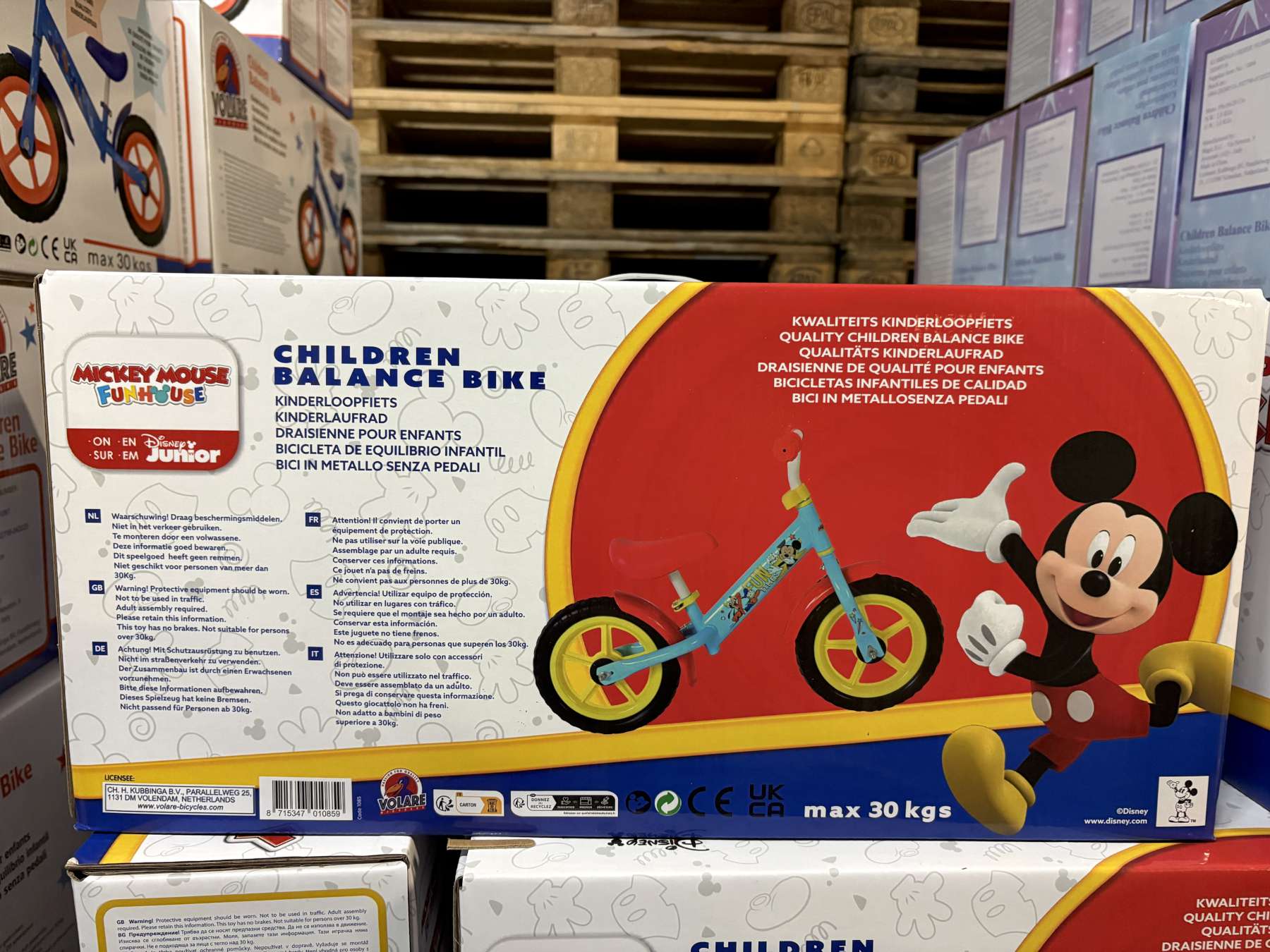 Disney Mickey loopfiets metaal - Afbeelding 4
