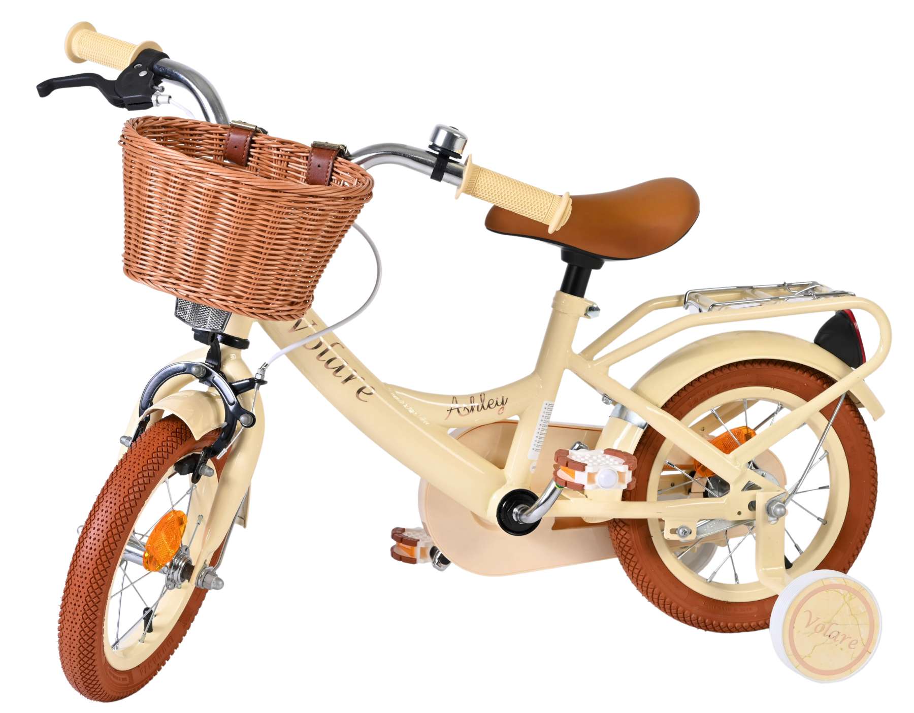 Volare Ashley Kinderfiets - Creme - Afbeelding 8
