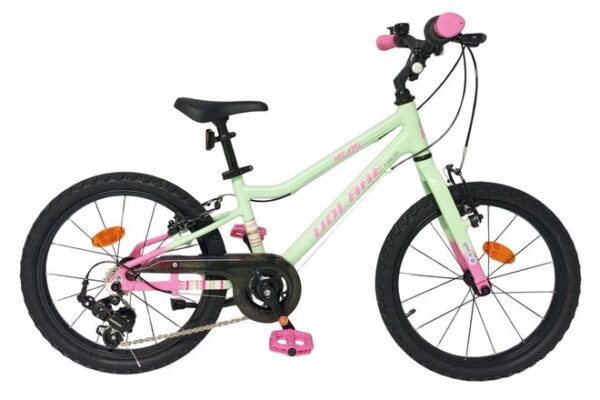 Volare Milano Kinderfiets - Mintgroen- 6-speed