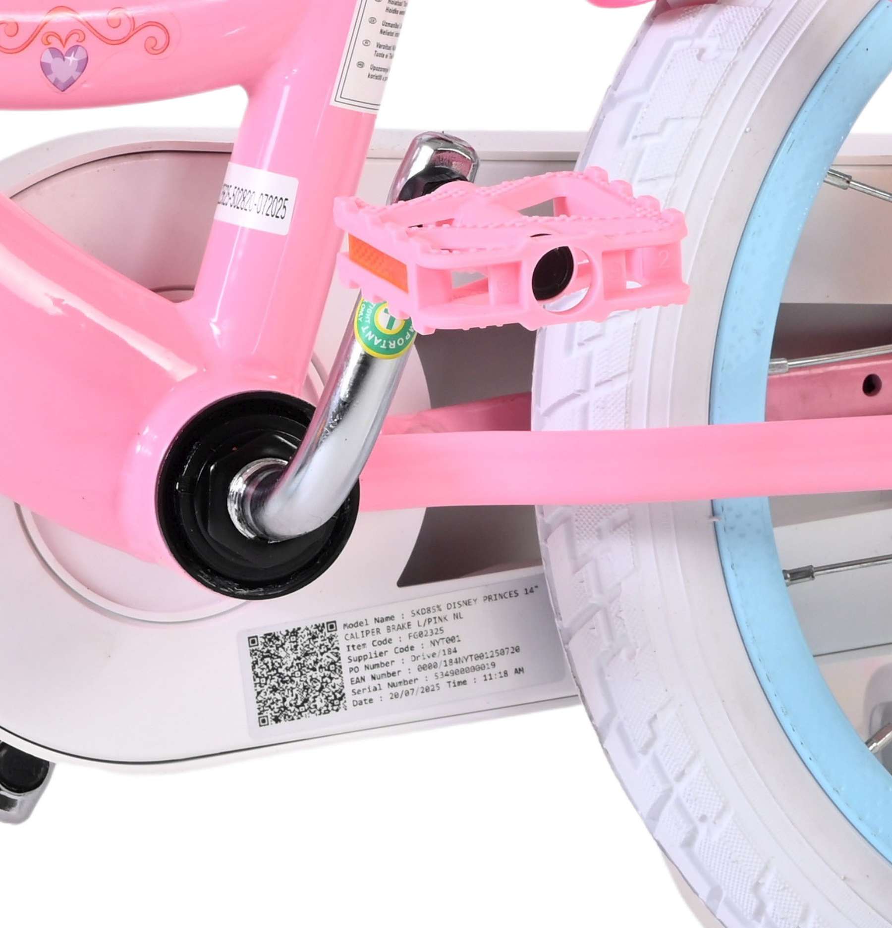 Magic Royals Kinderfiets - Twee handremmen - Afbeelding 9